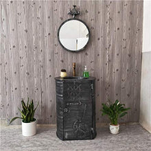 F-HOME Lavabo, Creativo personalità Lavabi Bar Lavandino del Bagno Domestico di Stile Industriale Ristorante Dell'hotel (Colore : Silver)