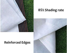 Telo da Giardino per Piante da Fiore, 85% Resistente Ai Raggi UV Copertura A Rete con Bordi Rinforzati Neri, Bianco (Size : 2mX3m)