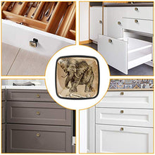 Elefante retrò 4 PCS Pomelli per Porta, Pomolo per Mobile, Pomelli per Mobili con Viti, Maniglia per Armadietto, Pomelli per Porta, Pomelli per Cassetti per Porta, Armadio, Cassetto e Credenza