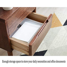 Comodini Camera Locker, Camera da Letto, Soggiorno Locker, Living Room Divano Fianco del Mobile (Color : Walnut Color)