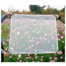 LSXIAO Robusto Cover di Plastica, Teloni Trasparenti, Impermeabile A Prova di Polvere Isolamento con Occhielli per Tetto, Tende da Balcone, Terrazza, Arredamento da Giardino