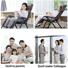 Comoda sedia a sdraio a dondolo con braccioli per rilassarsi e roccia in stile e comfort leggero telaio in acciaio e tessuto resistente alle intemperie.
