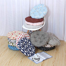 MELAG Cuscini per sedie Cuscino Coprisedia Morbido 6 Cuscini per Seduta 40x40cm,45x45cm Cuscini per sedie per Interni ed Esterni - Decorazione di mobili da Giardino Cuscini per sedie (Rotondi)