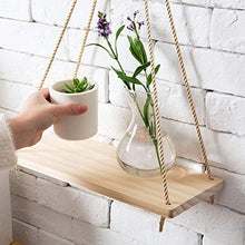 &ripiano di stoccaggio A parete rack, Vaso da fiori bagagli Rack consiglio sospeso di legno decorazioni multifunzione domestica Scaffale Scaffale di finitura (Size : 35cm*14cm)