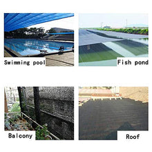 XIAOXIAO Rete ombreggiata Rete Ombreggiata, Panno Ombreggiante Sunblock con Occhielli Resistente Ai Raggi UV per La Pergola della Piscina Canile Granaio della Copertura Vegetale della Copertura,Nero