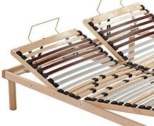 MENTOR - Rete Ortopedica a Doghe - Alzata Manuale Matrimoniale 160x200 Maylea Evo Manuale con regolatori di rigidità
