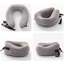 FSGD Cotone Memoria a Forma di U, Cuscino a Forma di U del Collo di Corsa Dorme artefatto Pelo Protezione aeromobili Treno Cuscino cervicale
