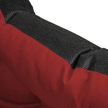 SuperKissen24. Cuscino Lungo per Panchina da Giardino 100x50 cm con Schienale 100x60 cm Resistente e Comodo per Panca da Esterno ed Interno - Rosso Scuro