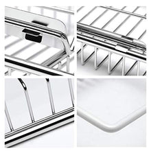 AnnYGJ Metallo Vassoio di Vasca da Bagno, Bagno Rilassante Posto iPad Mensola Mensole in Vetro per L'hotel Domestico Rack Bagno, Mensole Telescopiche 63.5-98cm