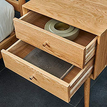 Governo del cassetto di legno solido del comodino del comodino del comodino con la forte capacità di cuscinetto per la camera