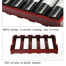 Bao Xing Bei Firm Creativo cremagliera del Vino Europeo espositore in Legno massello Soggiorno refrigeratore Vino Rosso (Size : 77cm/30.3inch)