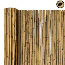 Balcone Protezione Schermo Antifurto per Recinzione in bambù Spessore 1,4-2,4 Cm Robusto E Resistente alle Intemperie per Balconi, Terrazze E Giardini O Come Una Partizione Moderna
