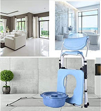 Maniglioni da Bagno WC corrimano Leggera Lega di Alluminio Pieghevole Mobile igienici Chair Incinta/disabili Bagno Doccia Chair igienici Boost Shelf Accessori da Bagno