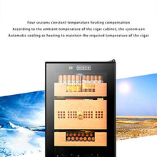 Umidificatori Humidor Umidificatore A Temperatura Costante Armadio for Sigari A Temperatura Costante A Porta Singola Armadio for Sigari for Separazione di Temperatura E umidità