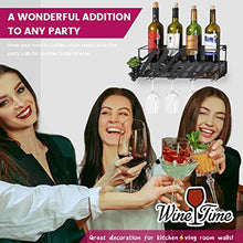 Tinyuet Scatola per Vino da Parete | Portabottiglie e Vetro | Decorazioni per la casa e la Cucina | Deposito di Sughero | Rack di stoccaggio-Wine