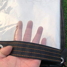 SHIJINHAO Telo Impermeabile Esterno Copertura In Tela Cerata Resistente Impermeabile Con Occhielli Per Mobili Da Giardino, Conigliera, Trampolino, Legno, Auto, Campeggio O Giardinaggio 100 G / ㎡ Spess