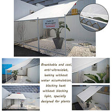 Rete Ombreggiante Bianco Traspirante,Panno Ombreggiante per Esterni,Rete Parasole Piante,Rete Telo Ombra Antietà,Vela Ombreggiante per Patio/Giardino,Personalizzabile,3x6m(10 * 20ft)