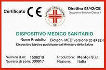 MENTOR - Materasso Molle & Memory Med H3 Matrimoniale 160x190 Biotech Med 3D Green DISP. Medico DETRAIBILE 5 cm di Memory, H25 a 9 Zone