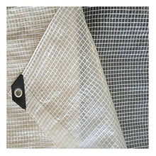 SHIJINHAO Telo Impermeabile Esterno,Impermeabile Maglia Trasparente Incatramata Con Occhielli Tettoie E Copertoni, Durevole, Resistente Alle Intemperie Corda Pieghevole For Impianto Sul Tetto Della Co