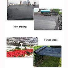 XIAOXIAO Rete ombreggiata Ombra Schermo Solare Spesso Criptato in Rete Schermo Succulento per Balcone per Tetto Schermo per Isolamento Termico per Auto Nero Multi Dimensioni (Size : 3x8m)