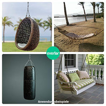 everlar® Molla per sedia sospesa I EU Made I Molla per sedia sospesa, amache, altalene d'amore, sacchi da box etc. I Sospensione per un'oscillazione dolce e sicura I 200 kg