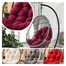 Cuscini da esterno per sedie da patio Cuscino per sedia a dondolo, cuscino per sedia amaca a uovo appeso, senza supporto Cuscino per sedile oscillante multicolore Cuscino per sedia a sdraio a nido s