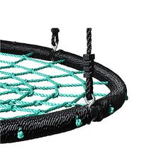 LFLDZ Seggiolino oscillante per Bambini per Bambini, con Corde Regolabili a Mano Corda a Mano Swing Sedile, Ottimo per Albero del Parco Giochi al Coperto