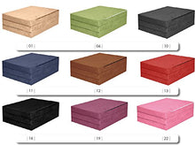 Fortisline - Materasso pieghevole per ospiti, letto per ospite, 195 x 80 x 9 cm. colore: Grigio