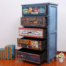 Chx Cassettiera, Stoccaggio Industriale Antivento Creativo, cassettiera, Mobile Decorativo, credenza Antica