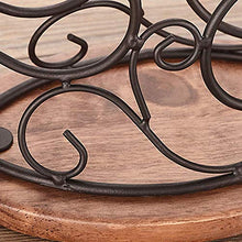 LHQ-HQ cremagliera del Vino del Vino in Legno massello armadietto del Vino cremagliera 6 Bottiglie Possono Essere impilati Supporto del Vino armadietto del Vino di casa Antiscivolo antiruggine Sicuro