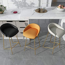 CMX-Barhocker Set di 3 sgabelli da Bar Alti da 26"/ 30", Sgabello da Bar in Finta Pelle con Schienale, sgabelli da Pranzo semplici ed Eleganti