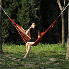 ASDFGHJKL Amaca in Cotone da Esterno Tela LettoHammock Portatile Hammock da Camera da Letto Casa da Letto Hammock Lazy Sedia Viaggio All'aperto Camping Swing Sedia Aderente di Tela di Spessore
