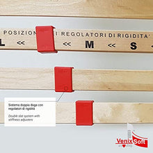 Venixsoft Rete Letto Singola Fissa MOD Sogno, Regolatori Rigidità, Gambe 34, Legno, 80 x 200 cm