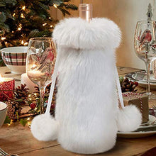 Amosfun - Sacchetti per bottiglie di vino di Natale, per feste di Natale