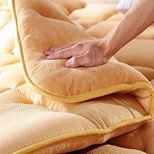 MB*ZL Student Dormitory Folding Mattress，Travel Thick Mattress，Portable Thicken Pad Tatami-B-1.5mx2m