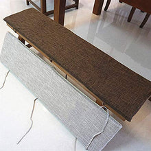 Yzzlh - Cuscino per panca da cucina, antiscivolo, lungo, per mobili da esterni, 2-3 posti, in rattan, per interni, per sala da pranzo, materasso a dondolo, 35 x 200 cm
