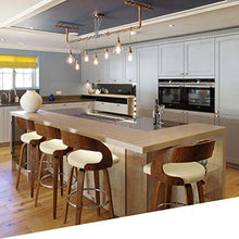 Sgabello da bar in tessuto cuscino in legno massello sgabello alto sedia da bar sedia schienale sedia moderna (colore : blu+oro)