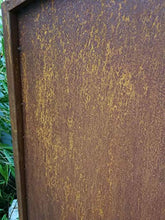 Zen Man ruggine frangivista Parete Protezione antiruggine Giardino Accessori 031996 H180/125 * 50 cm Fatto a Mano 1 mm