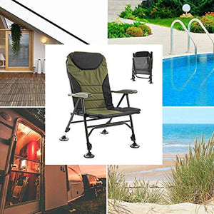WZDD Sedia Spiaggina Pieghevole Portatile, Sedia Sdraio da Campeggio Spiaggia Richiudibile - Rimovibile Salvaspazio Reclinabile Tessuto in Oxford - para Mare Spiaggia Piscina Arredo