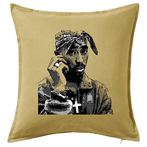 Tupac Shakur Funny Cuscini per/Cushion & Pillow Cover