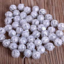 ARTFFEL Vola Sfera Rotonda Sfera Luci Chiaro dell'aerostato del LED lampade Decorative a Nozze Decorazione di Natale .Compleanno (Size : Size 8)