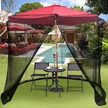 Scoperta Ombrello Ombrellone Bug dello Schermo W/Zipper Porta, Poliestere reticolato for Outdoor Ombrellone da Giardino zanzariera ZDWN