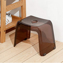 Niduo Bear Sgabello da Bagno per la casa Sgabello da Bagno per Anziani, Antiscivolo Panco Piccolo Stackabkle Soggiorno Scarpa Sgabello Che Cambia Sgabello Spessore PCTG,Grigio