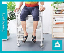 DHR- Carrelli di bellezza su ruote con Dirt regolabile benna, Hospital Medical rotolamento carrello, commerciale 3-Shelf attrezzature di servizio Carrelli Bagagli servizio di bellezza trolley