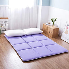 Kuingbhn Materasso da Terra Tatami Materasso Comfort Portatile Materasso Piano Terra Sleeping Pad Pieghevole Mat Pigro della Base for Dormitorio Camera per casa, Piano, dormitorio per Studenti, Letto