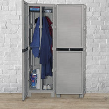 ArtPlast C50/172AP, Armadio Portascope, Grigio, 50 x 39 x h 172 cm