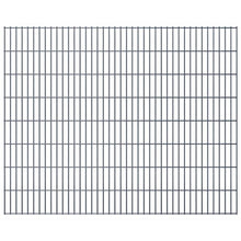 honglianghongshang Barriere e recinzioni Pannelli per recinzioni 2D Pannello di Recinzione Giardino 2008x1630 mm 4m Grigio