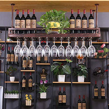 FWZJ Wall Mounted 2-Tier 30 Wine Glass Rack Storage Stand Hanging Iron Wine Stemware Holder Display Shelf, Adjustable Boom Modern Minimalist Design for Wine Lovers