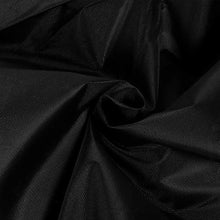 eecoo Copritavolo Nero Rotondo da Giardino in Nylon Riflettente per mobili in Oxford Coprivaso Antipolvere Copritavolo Rotondo