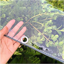 SHIJINHAO Tarp con Tenuta Senza Ruggine, Copertura Impermeabile Trasparente, 450gsm Morbido Resistenza alle Intemperie in PVC for Rivestimenti Auto, Tetti E Pavimenti, 18 Taglie